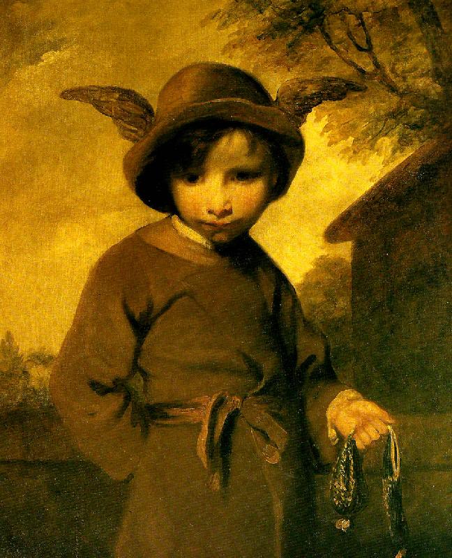 Sir Joshua Reynolds mercury as cut purse china oil painting image